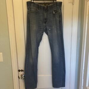 34/34 LEE Classic Straight Blue Jeans